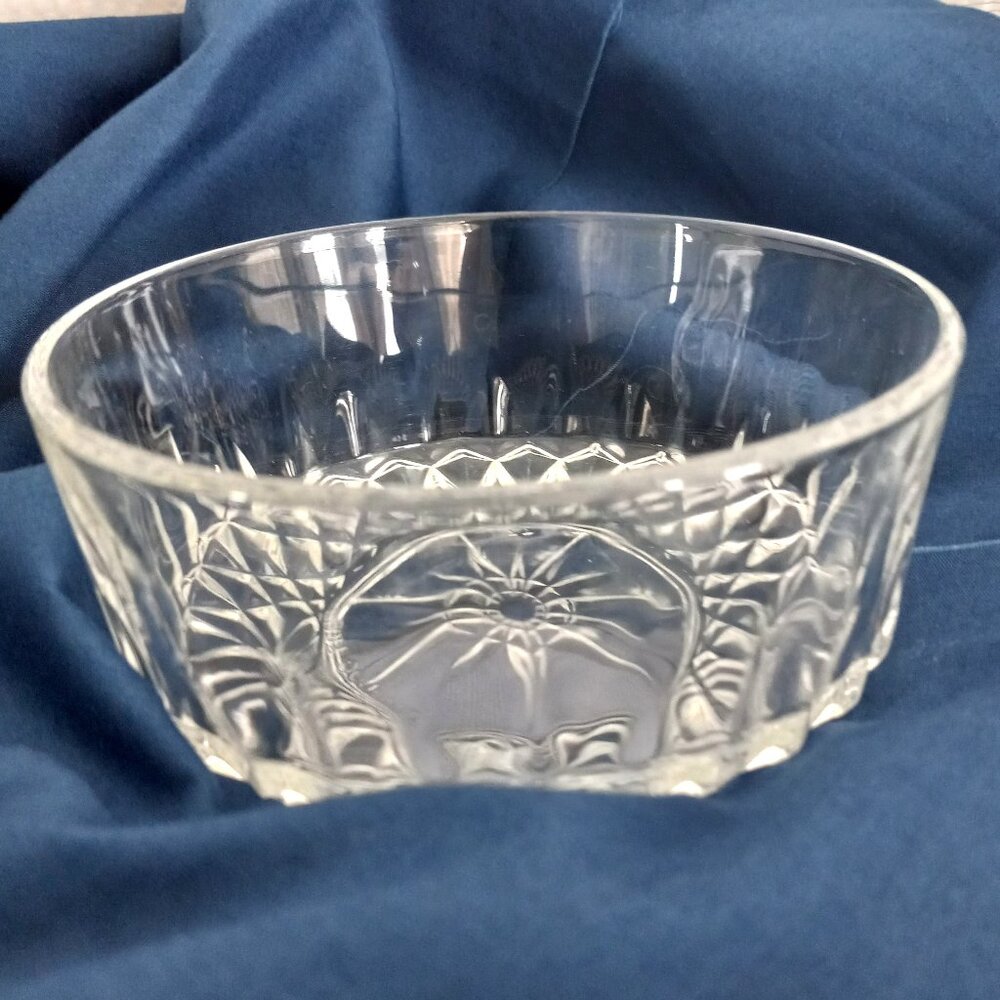 Arcoroc Glass Individual Salad/Dessert Bowl, Vintage